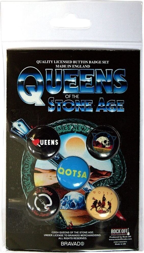 Patch / Badge Queens Of The Stone Age Logos Badge 25 mm