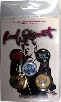 Кръпка / значка Rod Stewart Logos Значка 25 mm - 1