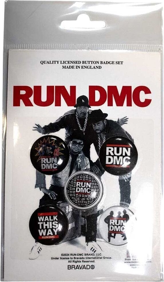 Patch / Badge Run DMC Walk This Way Badge 25 mm