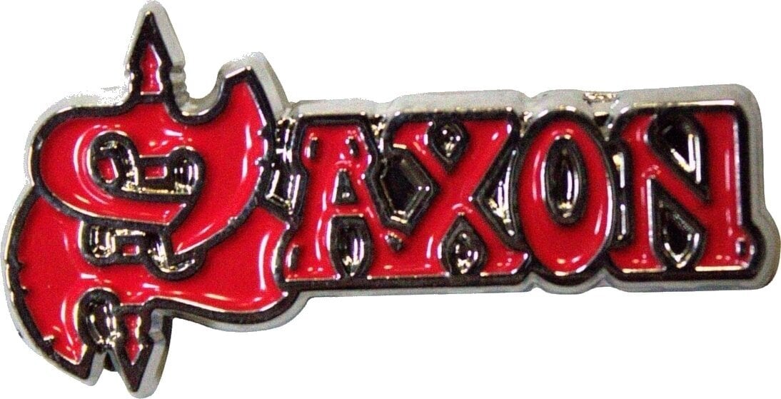 Patch / Badge Saxon Red Logo Badge 30 mm