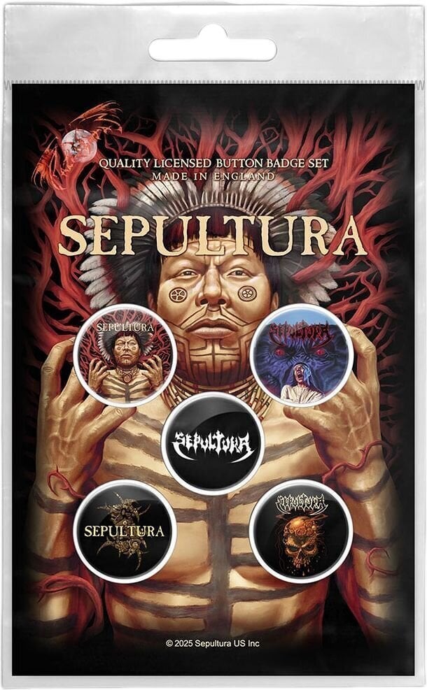 Patch / Badge Sepultura Roots Badge 25 mm