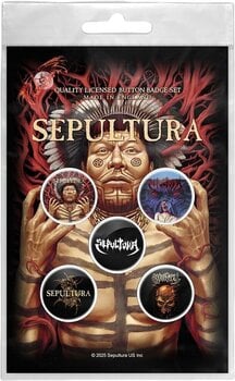 Patch / Badge Sepultura Roots Badge 25 mm - 1