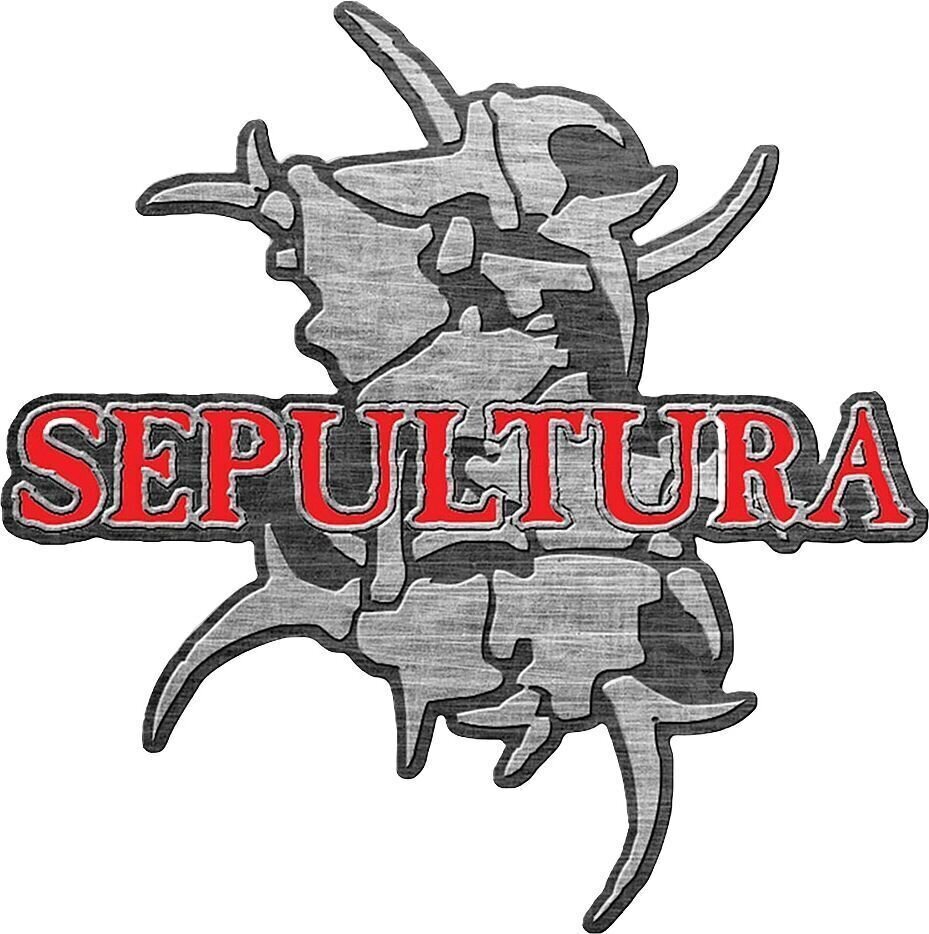 Nášivka / Odznak Sepultura Logo & Tribal S Odznak