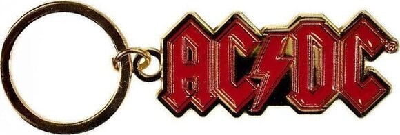 Muzički privezak AC/DC Logo Gold Привезак за кључеве - 1
