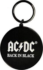 Music pendant AC/DC Back In Black Key Chain