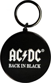 Muzieksleutelhanger AC/DC Back In Black Sleutelhanger - 1