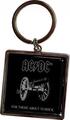AC/DC Logo Outline For Those About To Rock Key Chain