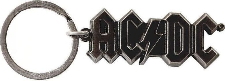 Musikanhänger AC/DC 3D Silver Logo Schlüsselanhänger