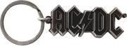 AC/DC 3D Silver Logo Key Chain