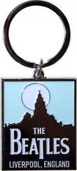 Music pendant The Beatles Liverpool Skyline Key Chain