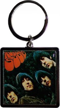 Muzieksleutelhanger The Beatles Rubber Soul Album Photo Print Sleutelhanger - 1