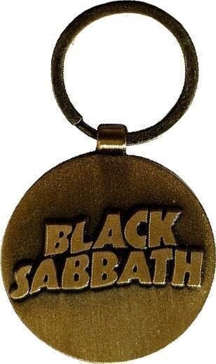 Colgante de música Black Sabbath 3D Wavy Logo Llavero