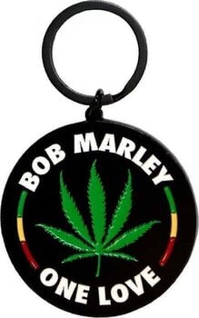Music pendant Bob Marley Leaf Key Chain - 1