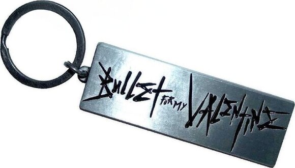 Pandantiv muzical Bullet For My Valentine Engraved Logo Breloc - 1