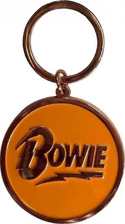 Pendente musicale David Bowie Circle Logo Portachiavi