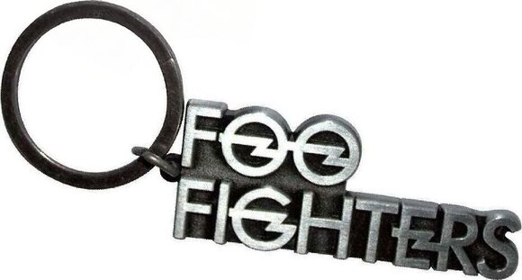 Musikhängsmycke Foo Fighters Stacked Logo Nyckelring - 1