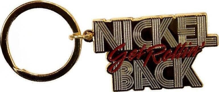 Music pendant Nickelback Get Rollin' Key Chain