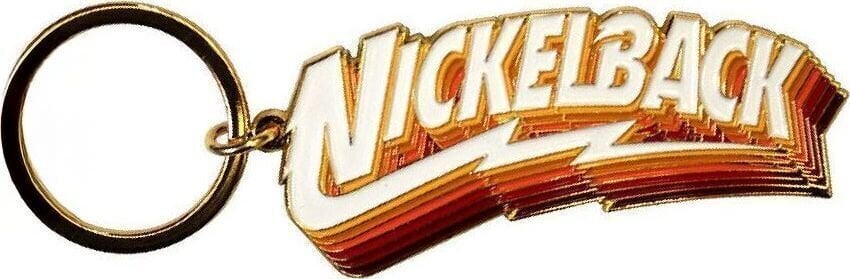 Musikanhänger Nickelback Gradient Shadows Logo Schlüsselanhänger