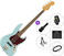 Električna bas kitara Fender Squier Classic Vibe '60s Jazz Bass IL SET 2 Daphne Blue Električna bas kitara