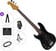 4-strenget basguitar SX SPJ62 LH SET 2 Black 4-strenget basguitar