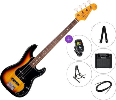 Bas elektryczna SX SPJ62+ SET 2 3-Tone Sunburst Bas elektryczna - 1