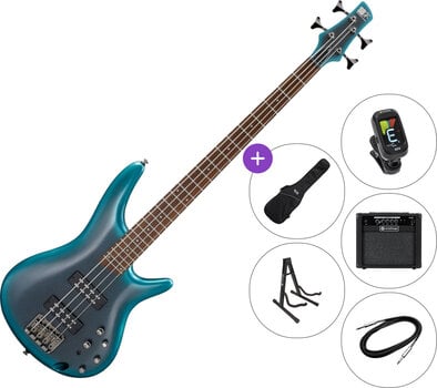 Bajo de 4 cuerdas Ibanez SR300E-CUB SET 2 Cerulean Aura Burst Bajo de 4 cuerdas - 1