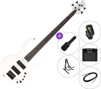 Električna bas gitara Sire Marcus Miller M2-4 2nd Gen SET 2 Pearl White Električna bas gitara - 1