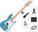 Fender Squier Sonic Precision Bass MN SET 2 California Blue E-Bass