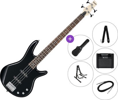 Električna bas gitara Ibanez GSR180-BK SET 2 Black Električna bas gitara - 1