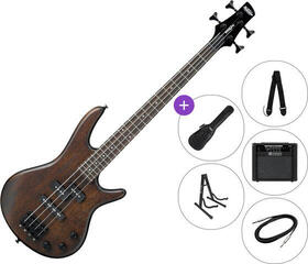4-string Bassguitar Ibanez GSRM20B-WNF SET 2 Walnut Flat 4-string Bassguitar