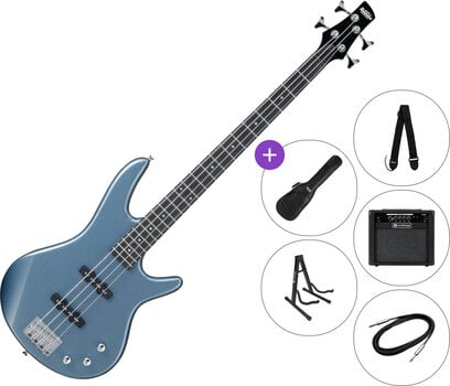 E-Bass Ibanez GSR180-BEM SET 2 Baltic Blue Metallic E-Bass - 1