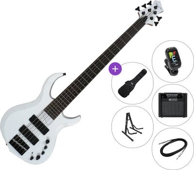 5-strunná baskytara Sire Marcus Miller M2-5 2nd Gen SET 2 White Pearl 5-strunná baskytara - 1