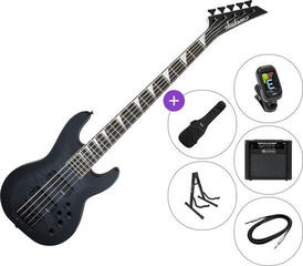 5-keelne basskitarr Jackson JS Series Concert Bass JS3VQ AH SET 2 Transparent Black Sunburst 5-keelne basskitarr