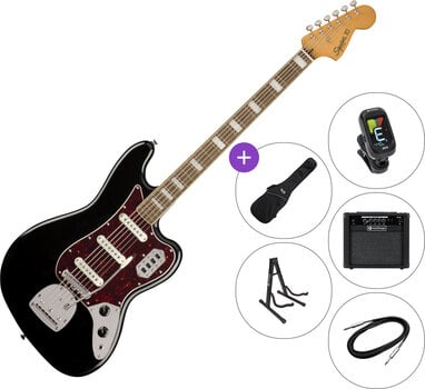 Basso 6 Corde Fender Squier Classic Vibe Bass VI IL SET 2 Black Basso 6 Corde - 1