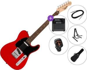 Електрическа китара Fender Squier Sonic Telecaster LRL SET 2 Torino Red Електрическа китара