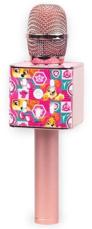 Paw Patrol Bluetooth Microphone Pink Karaoke systém