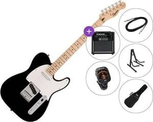 Gitara elektryczna Fender Squier Sonic Telecaster MN SET 2 Black Gitara elektryczna