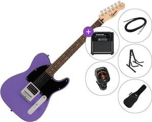 Електрическа китара Fender Squier Sonic Esquire H LRL SET 2 Ultraviolet Електрическа китара