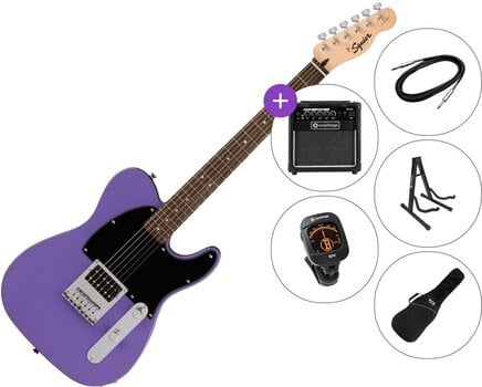 Chitarra Elettrica Fender Squier Sonic Esquire H LRL SET 2 Ultraviolet Chitarra Elettrica - 1