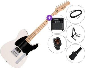 Електрическа китара Fender Squier Sonic Esquire H MN SET 2 Arctic White Електрическа китара
