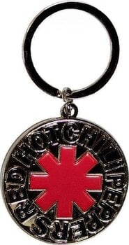 Music pendant Red Hot Chili Peppers Asterisk Logo Silver Key Chain - 1