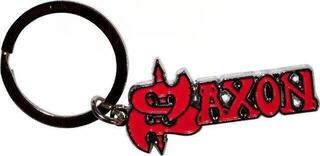 Музикална висулка Saxon Red Logo Ключодържател