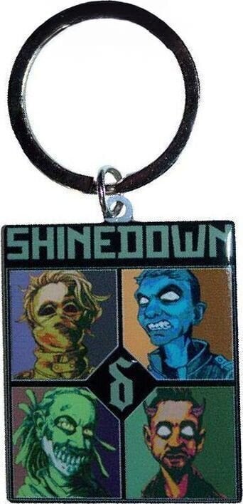 Glazbeni privjesak Shinedown Monsters Privjesak za ključeve