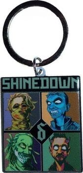 Glazbeni privjesak Shinedown Monsters Privjesak za ključeve - 1