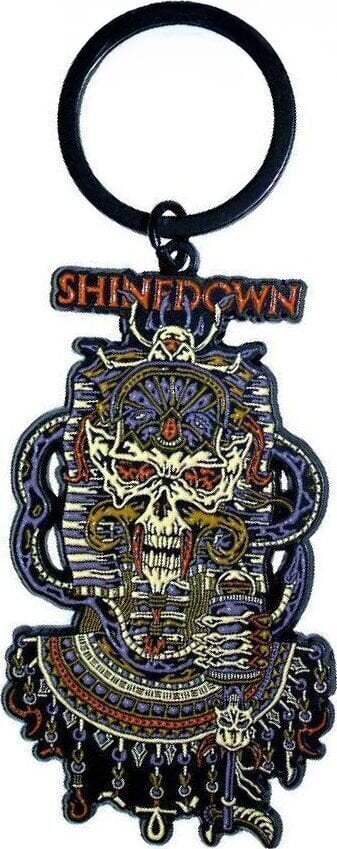 Zenei medál Shinedown Planet Zero Mummy Kulcstartó