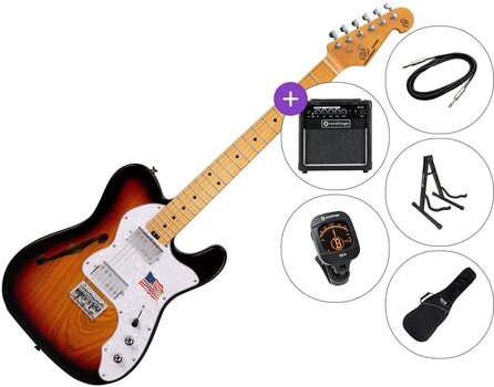 Električna gitara SX SEA2PH SET 2 3-Tone Sunburst Električna gitara - 1
