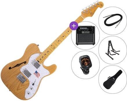 Električna gitara SX SEA2PH SET 2 Vintage Natural Električna gitara - 1