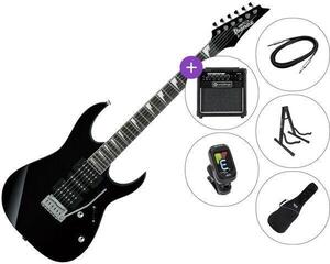 Електрическа китара Ibanez GRG170DX-BKN SET 2 Black Night Електрическа китара