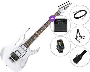 Electric guitar Ibanez JEMJR-WH SET 2 White Electric guitar