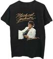 Michael Jackson Thriller White Black M Maglietta
